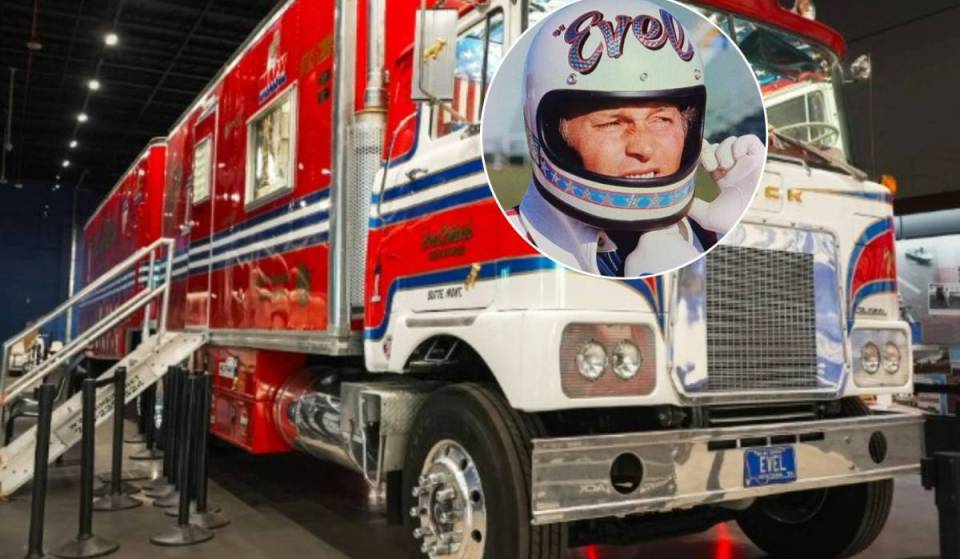 Decades after his historic Caesars Palace crash, Evel Knievel’s legacy finds a permanent 31,000-square-foot home in Las Vegas