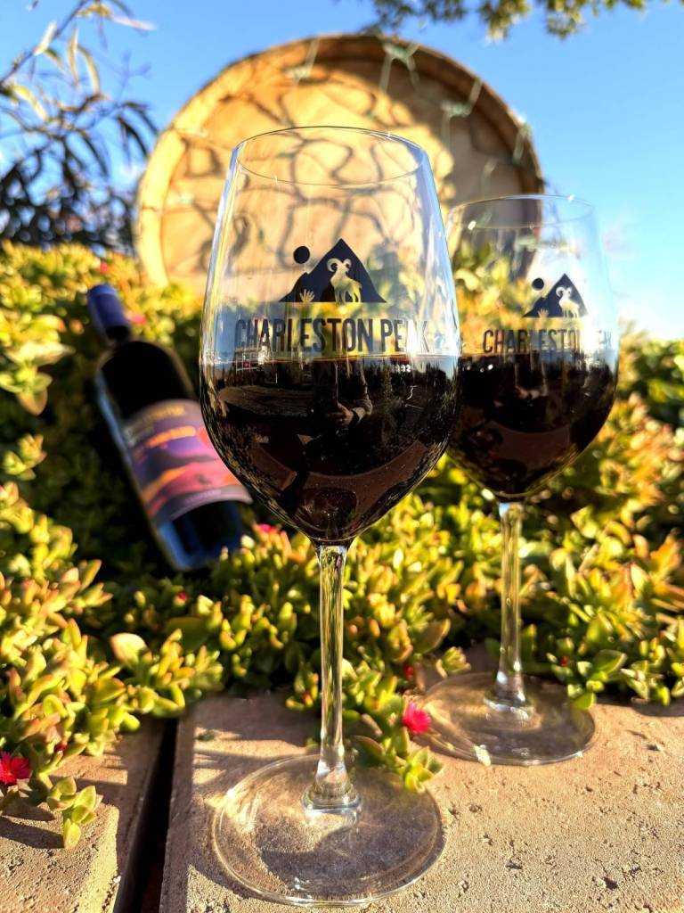 vino tinto de una bodega de Las Vegas