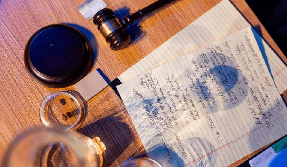 Las Vegas is officially getting a thrilling immersive courtroom experience where audiences weigh real evidence for 75 minutes to solve a fatal late-night speedboat crash