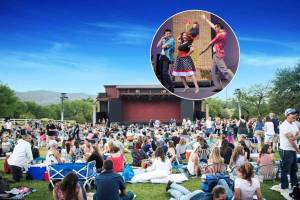This historic Nevada state park transforms into a magical outdoor amphitheater for the summer – tickets are just $28 and you can enjoy 4-course dinners under the stars
