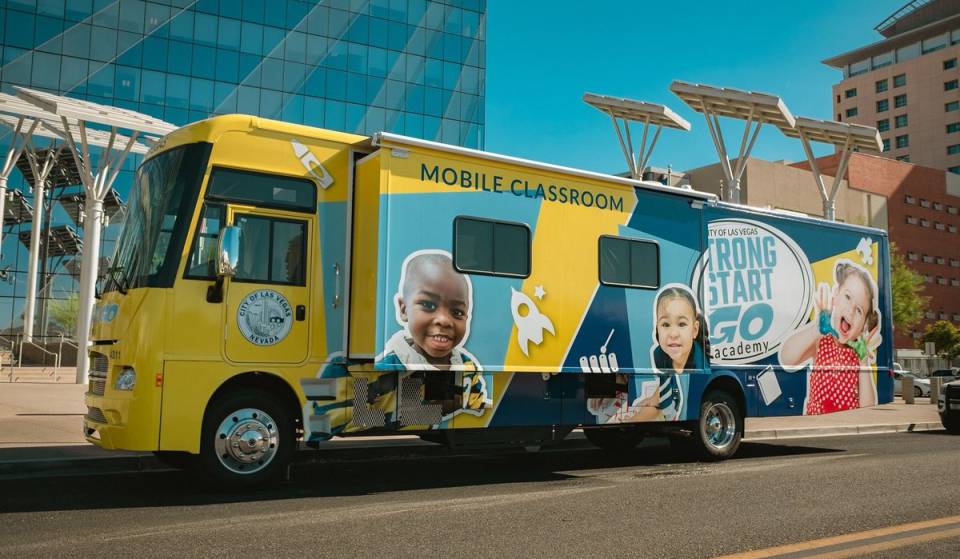Las Vegas is turning school buses into free ‘classrooms on wheels’ for kids ages 3 to 5, bringing mobile pre-K academies directly to your neighborhood