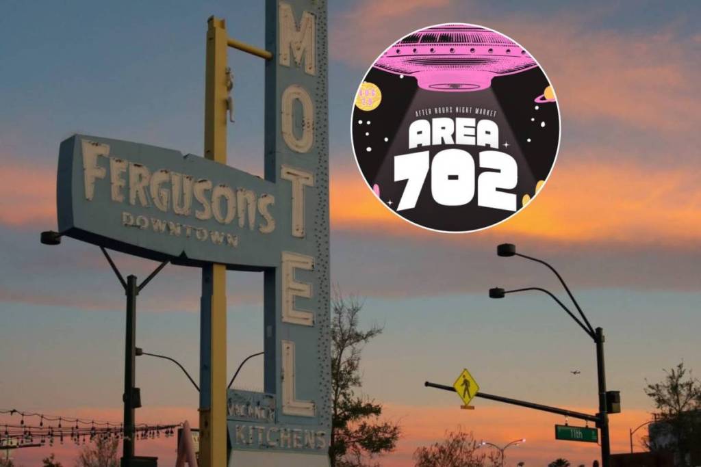 Fergusons Downtown sign in Vegas