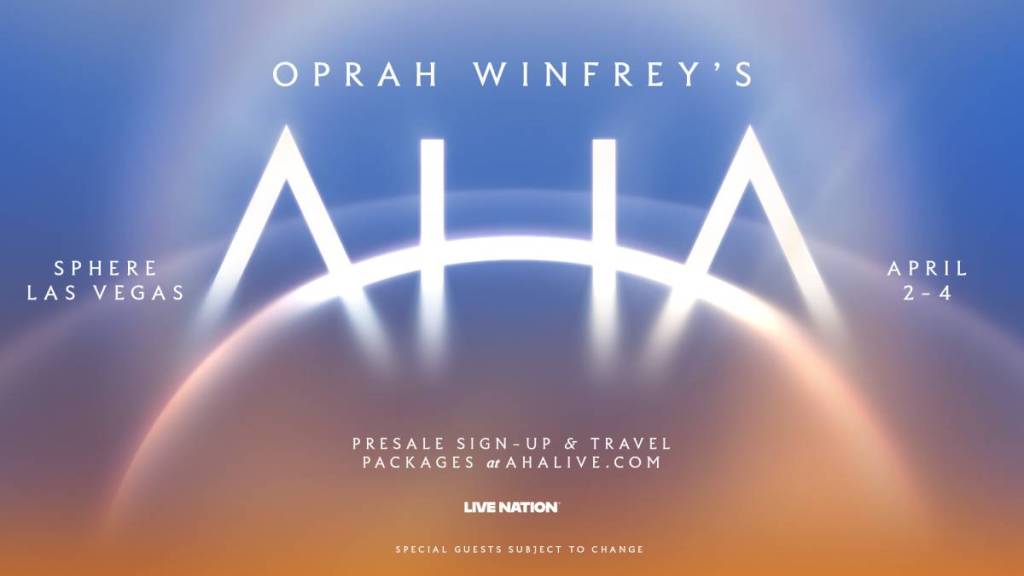 Oprah brings a two-hour ‘deeper human connection’ immersive experience to Sphere for just one weekend in 2027