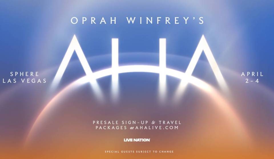 Oprah brings a two-hour ‘deeper human connection’ immersive experience to Sphere for just one weekend in 2027