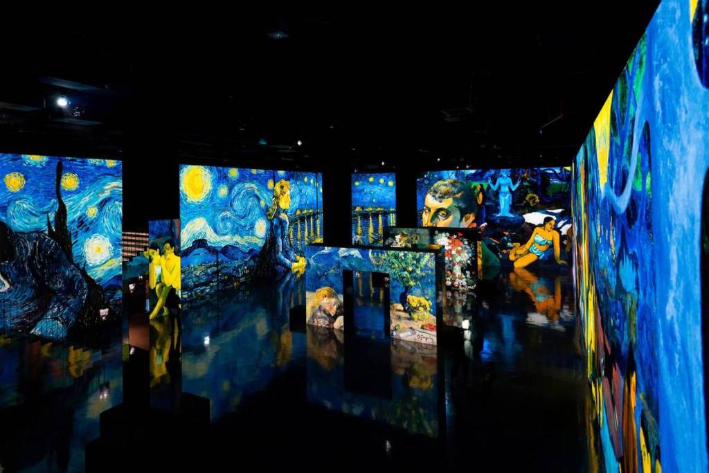 This 30,000-square-foot Las Vegas art experience reimagines Monet, Van Gogh, Degas and Manet inside a digital train station inspired by the Musée d’Orsay