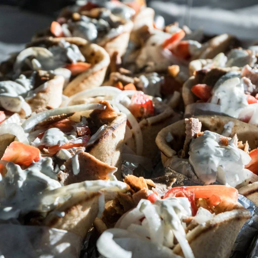 gyros and souvlaki