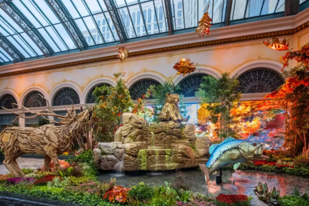 Exposición de otoño en el Bellagio