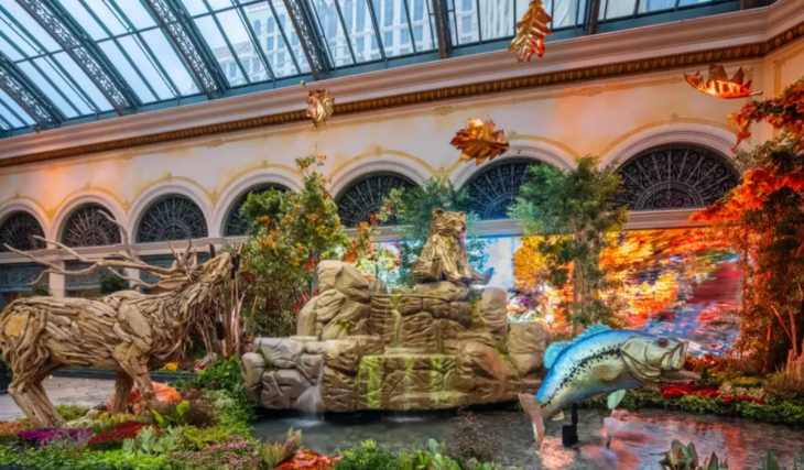 Ya puedes ver la exposición gratuita de otoño del Bellagio, «Casting Tranquility: Autumn Artistry»