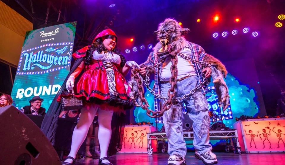 Las Vegas is bringing a massive silent disco, live fire artistry, and a $5,000 Halloween costume contest to Downtown this October 31st