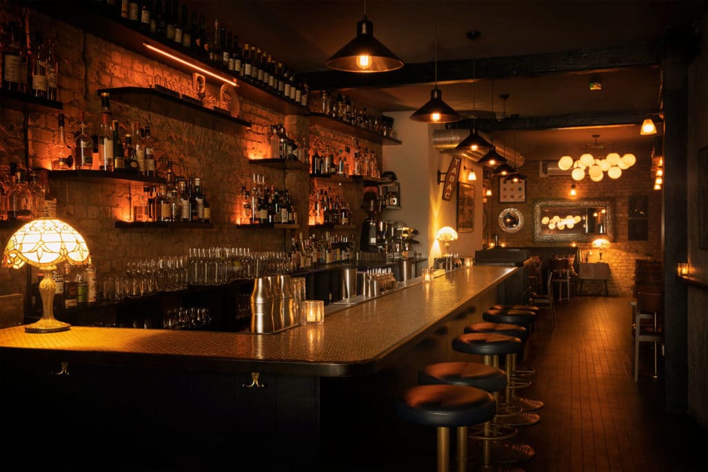 The interior of Coupette, one of the bars participating in London Cocktail Week