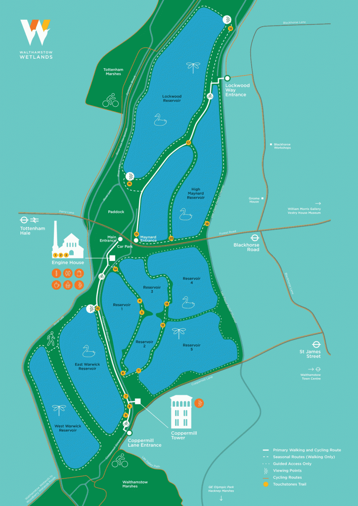 London Wetland Centre Map Walthamstow Wetlands Is London's Huge, Free Nature Reserve