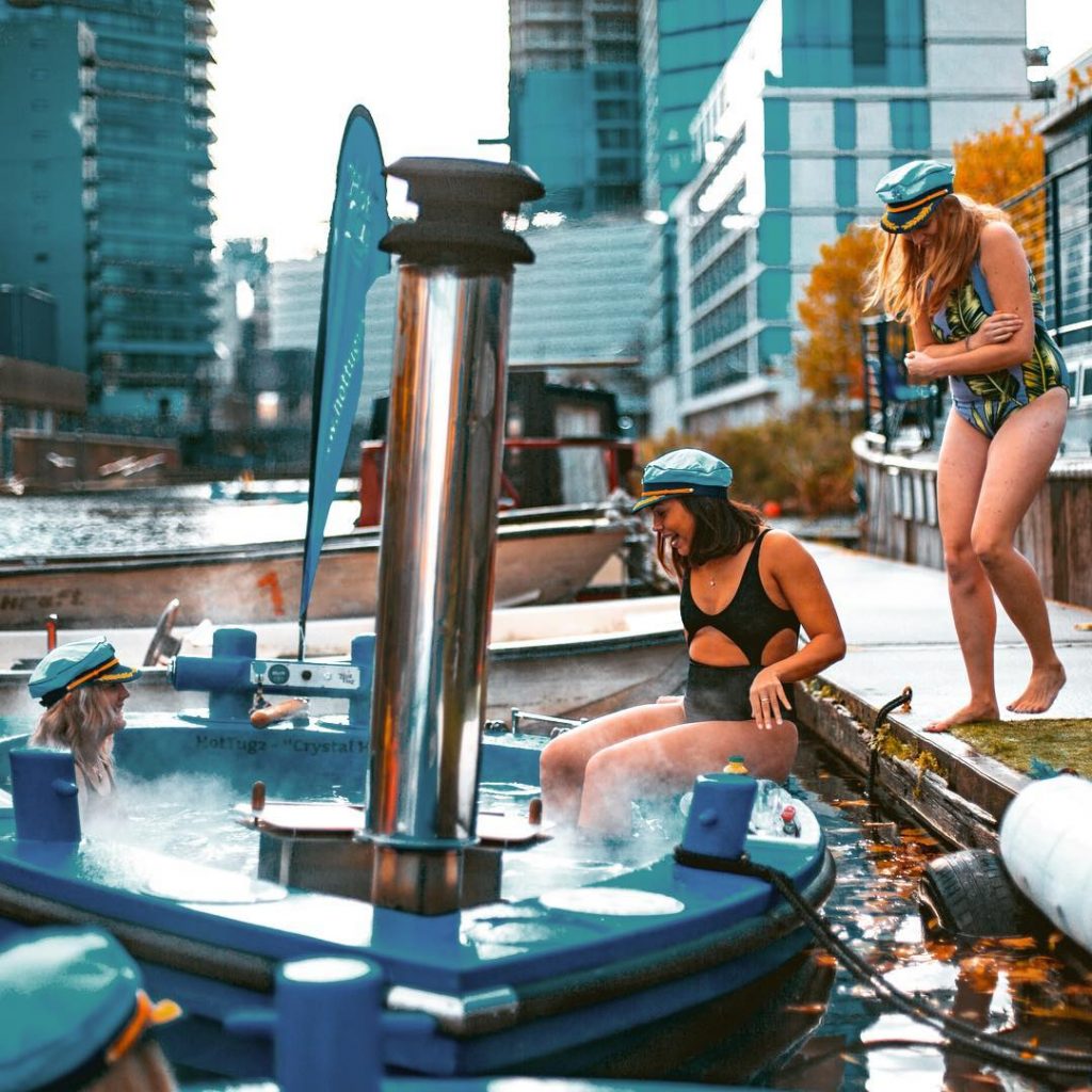 Skuna The Fabulous Floating Hot Tubs Of London's Waterways
