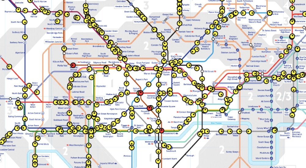 London Underground Train Map London Underground Train Map