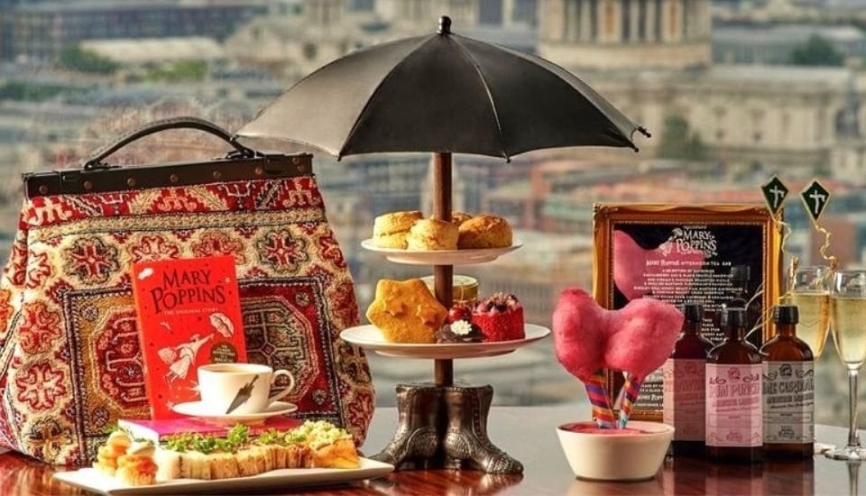 The Mary Poppins-Themed Afternoon Tea With Views Over London • Aqua Shard