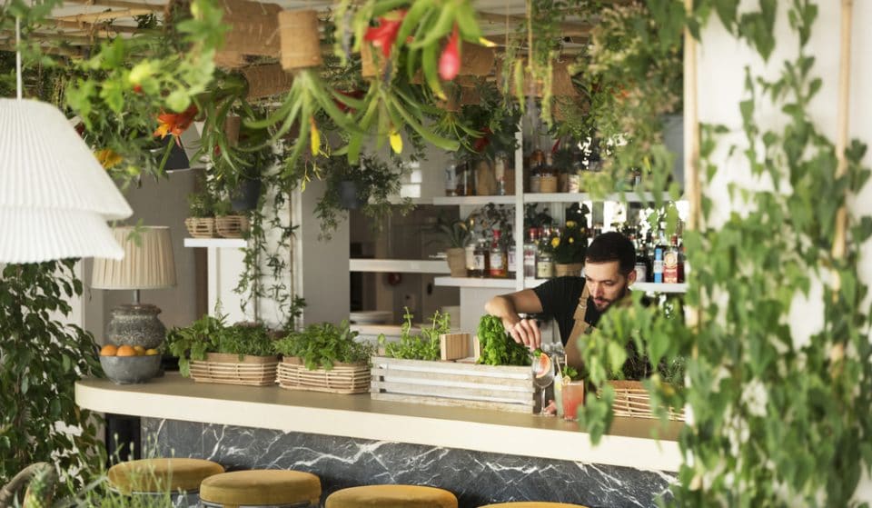 Inside Leicester Square’s Gorgeous Plant-Filled Rooftop Bar & Restaurant • Garden Room