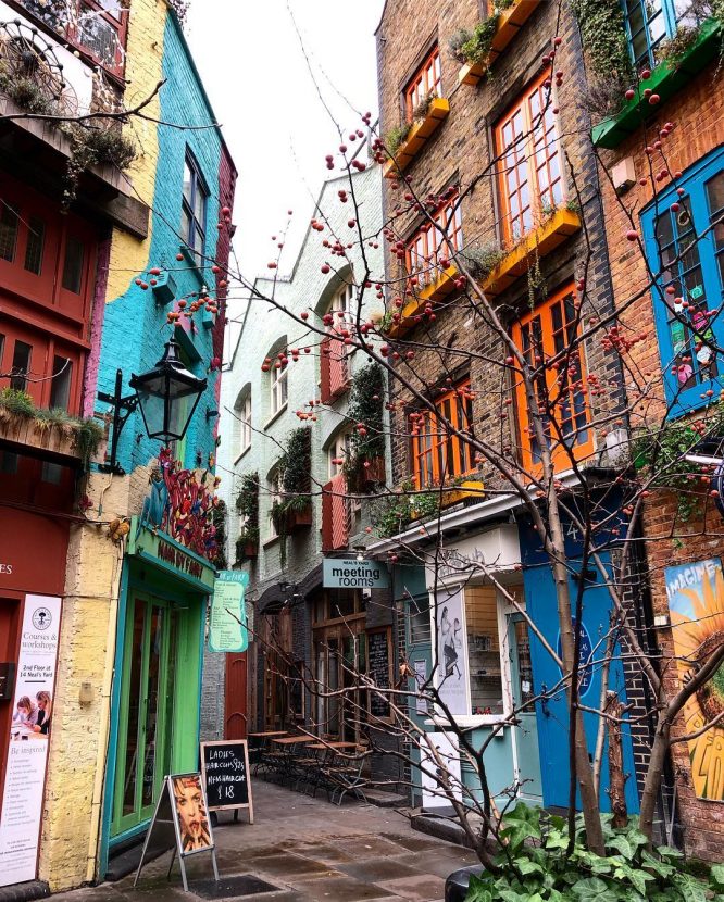 Neal's Yard A Colourful Corner Of Covent Garden