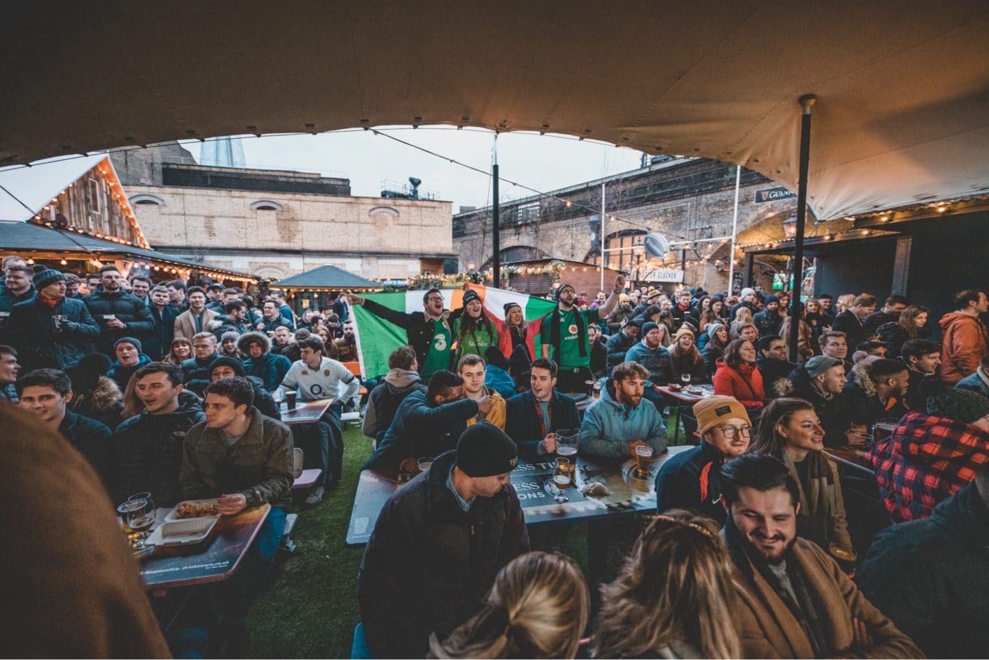 Come Down To The Guinness Six Nations Fan Zone To Watch The Rugby In Style