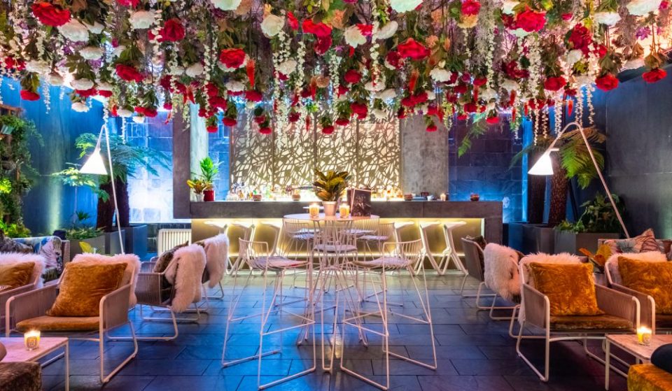 This Flower-Filled Gin Bar Is Blooming Lovely