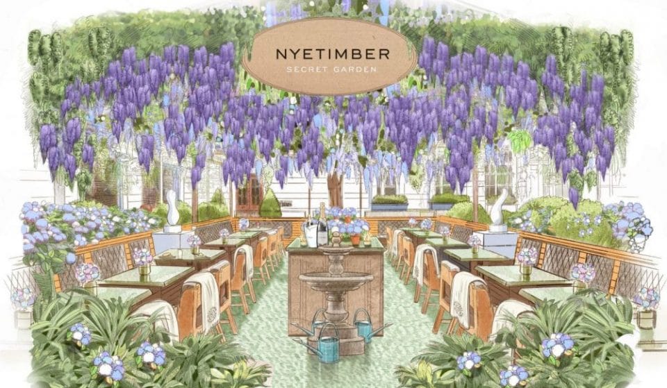 This Wisteria-Filled Wine Bar Arrives In London Next Month