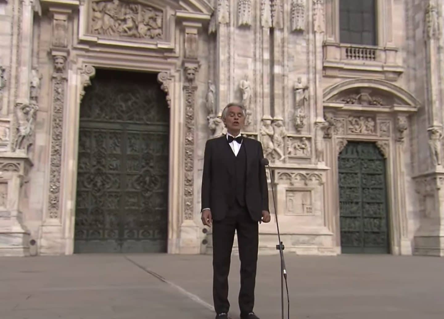Andrea Bocelli Concert Watch Italian Singer S Easter Concert From Milan