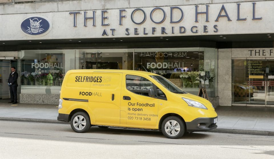 Selfridges London Foodhall Reopens Today To Offer Essential Items To Local Community
