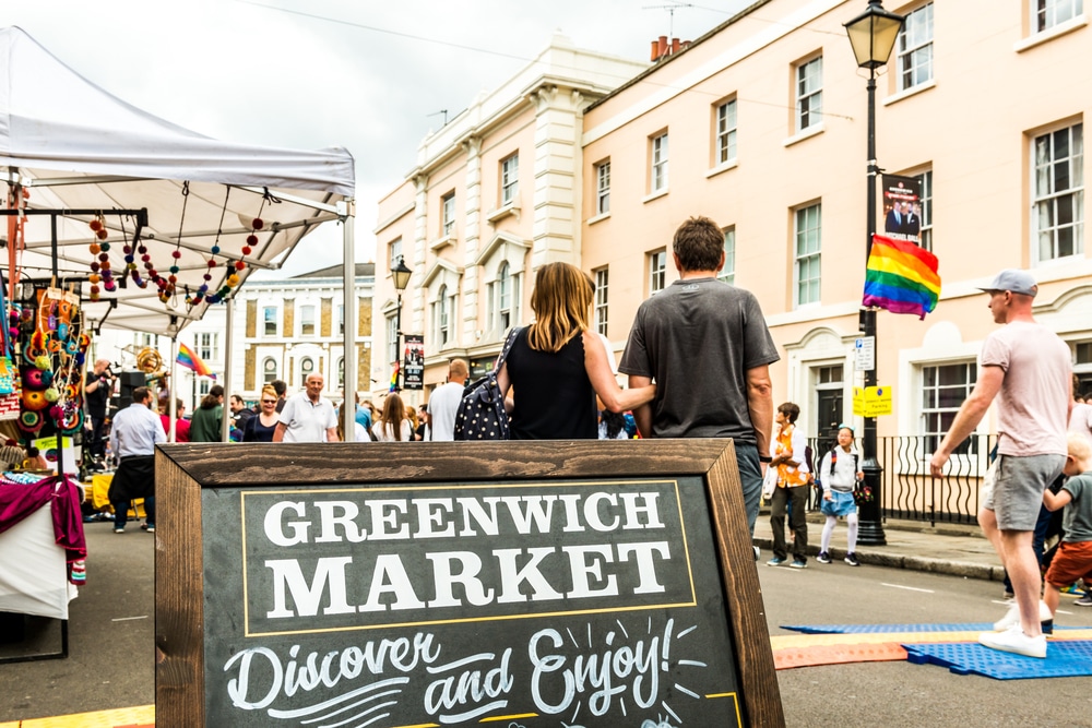 Greenwich Market Reopened For Street Food Takeaway Today