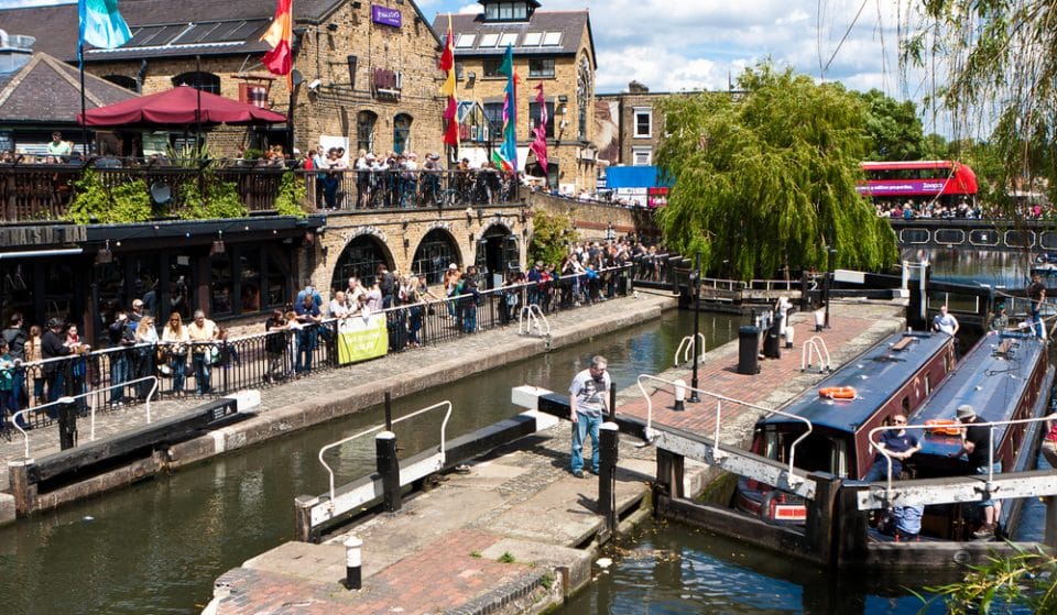 Camden Market Reopened To The Public Today