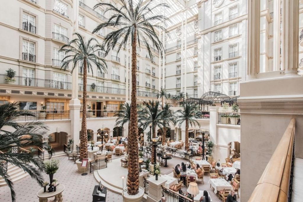 Landmark London • Dine Amongst Palm Trees At This Lavish London Hotel