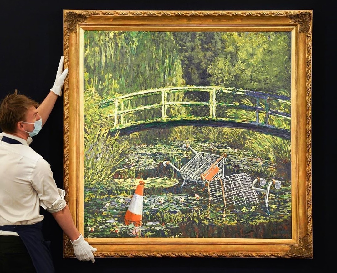 Banksy's 'Show Me The Monet' Will Be On Sale Next Month