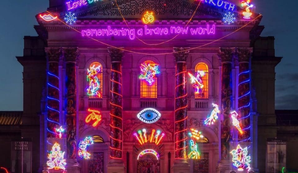 Tate Britain&#8217;s Winter Commission Is A Stunning Neon Celebration Of Diwali