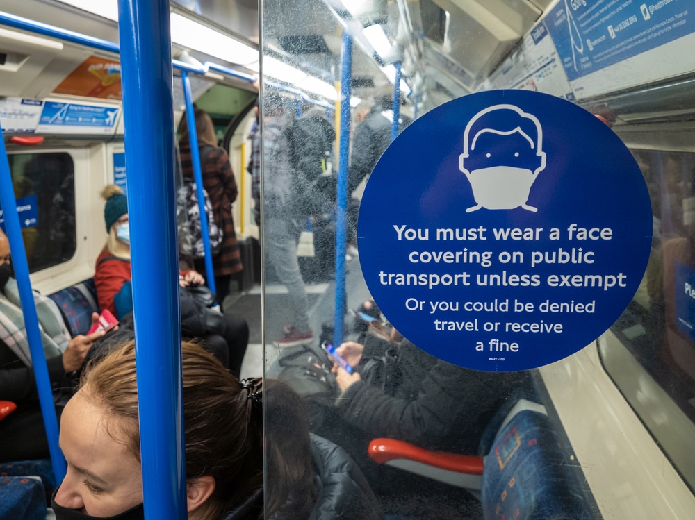 public transport face masks