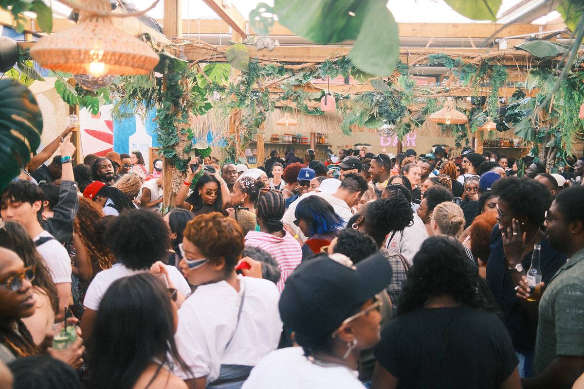 carnival party at pergola brixton