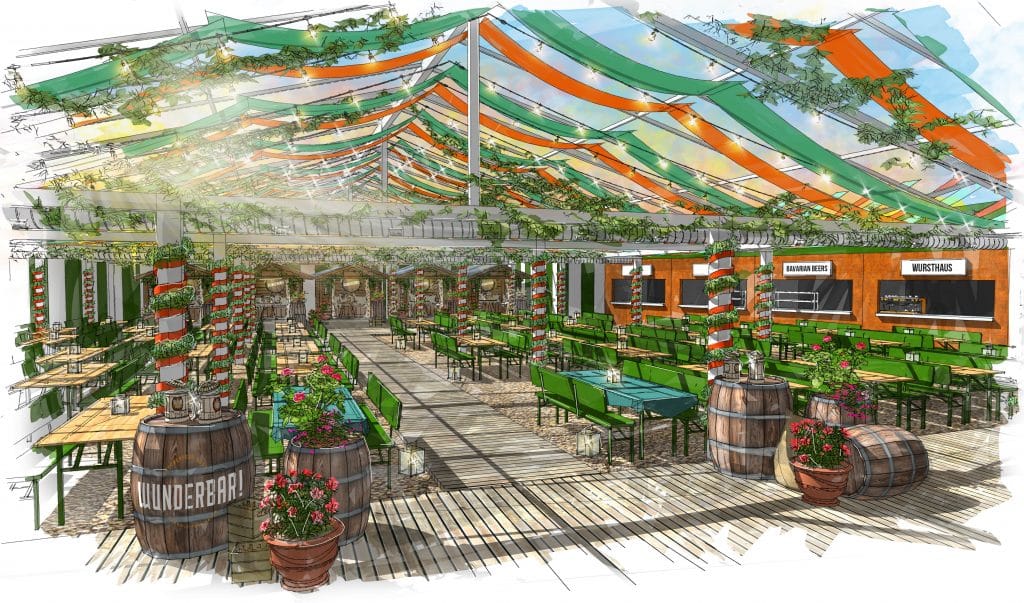 Pergola Paddington Is Transforming Into A 'Wunderbar' During Oktoberfest