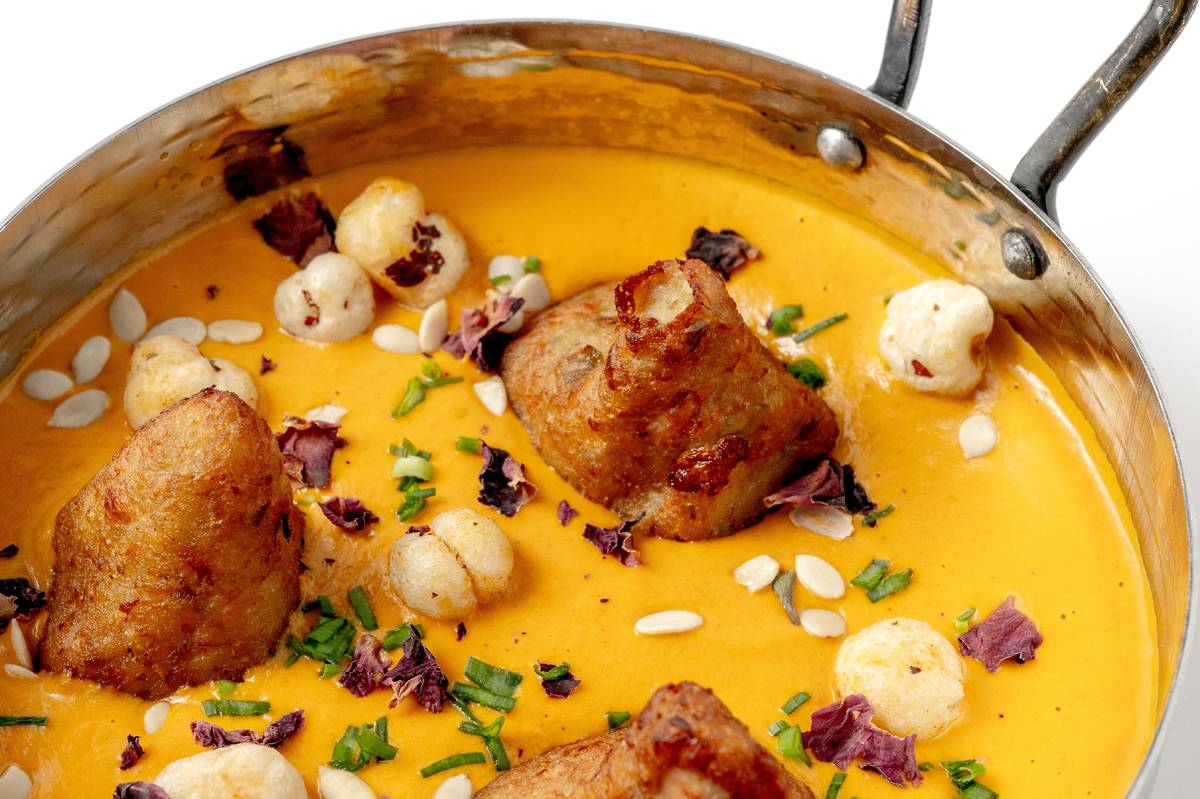 achari kofta served at Kanishka by Atul Kochhar