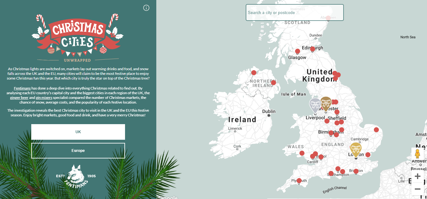London Is Officially The Best City To Spend Christmas In The UK, Says