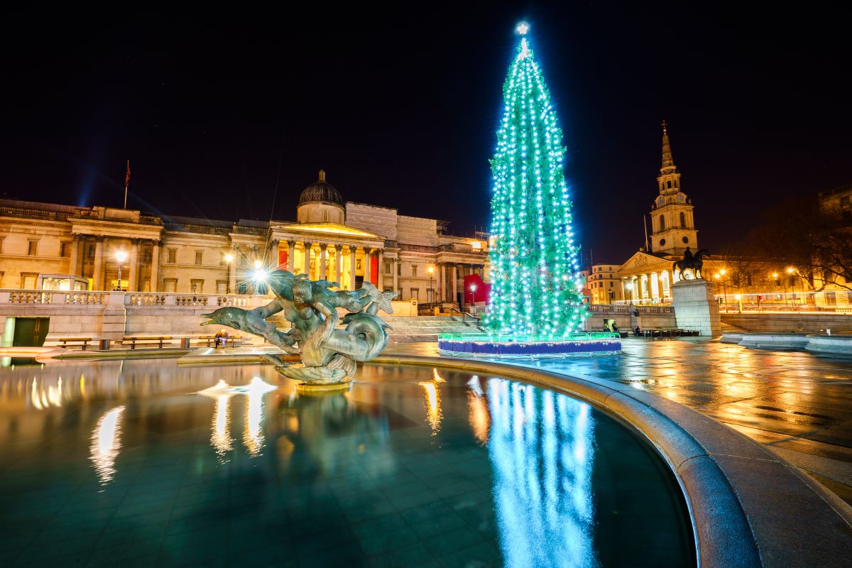 Trafalgar Square’s Iconic Christmas Tree Will Return To London Next Month Trafalgar Square’s Iconic Christmas Tree Will Return To London Next Month