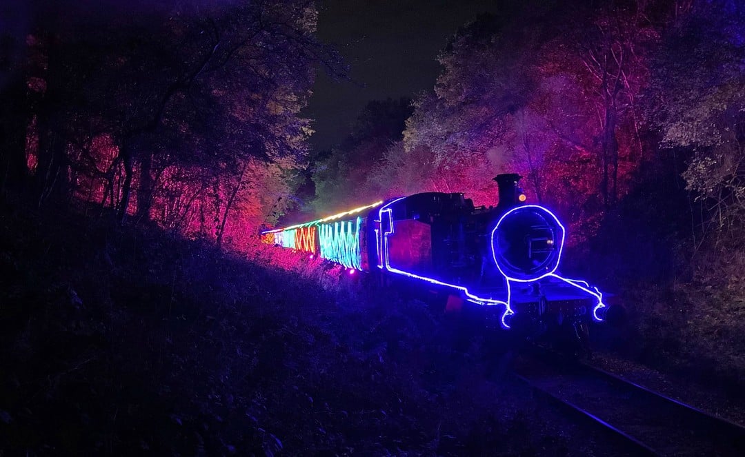 Epping Ongar Light Fantastic Magical Christmas Steam Train Ride
