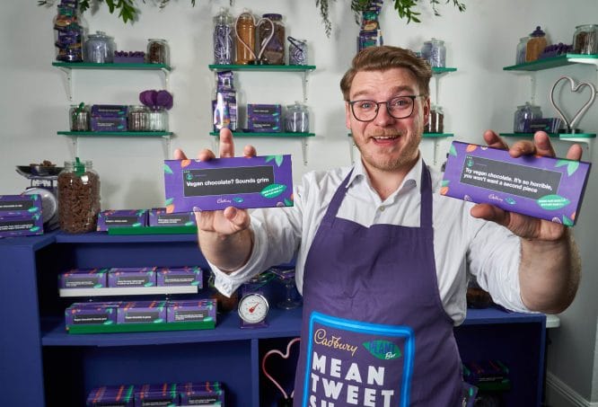 Cadbury plant-based bar