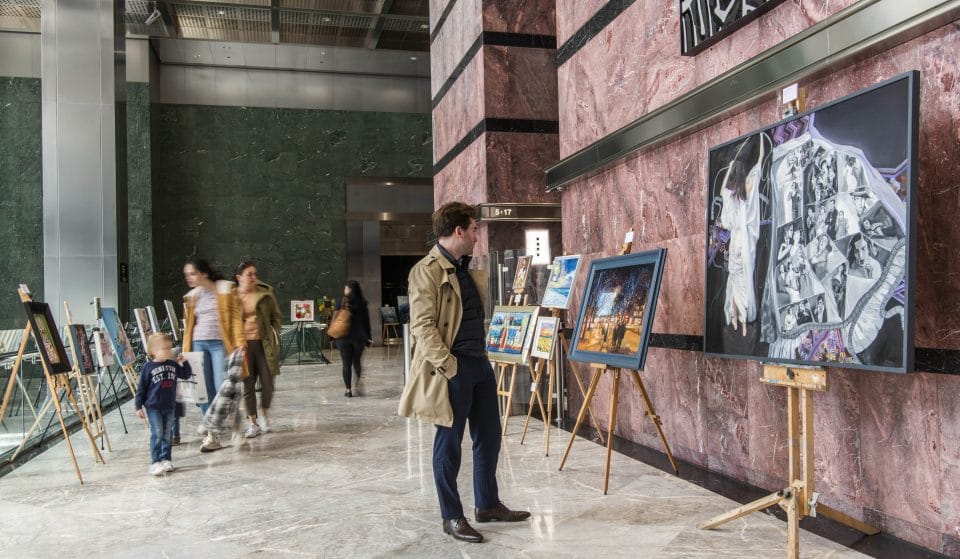 Canary Wharf Is Hosting An Exhibition Of 200 Works Of Ukrainian Art For Crisis Charity