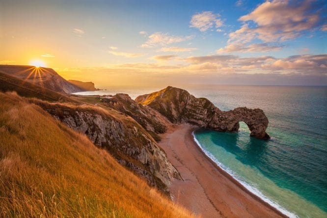 Durdle Door beach
