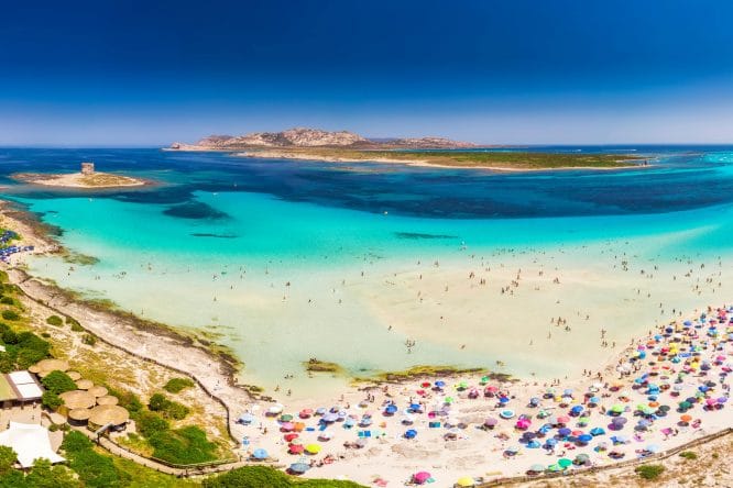 La Pelosa beach, Italy