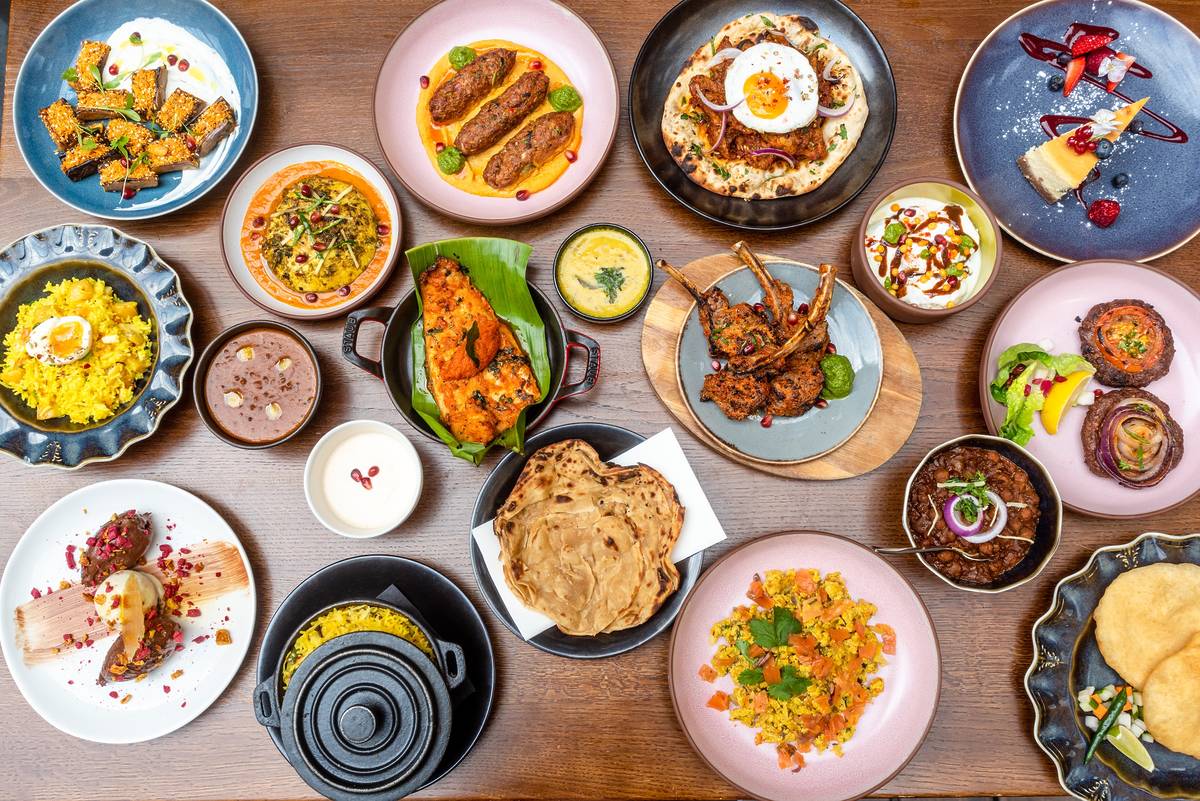a bbq brunch served at cinnamon kitchen