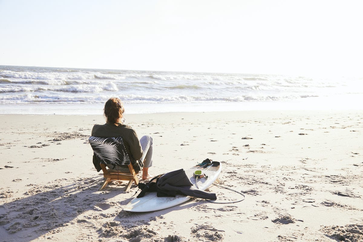 IKEA beach essentials fold-up beach chair