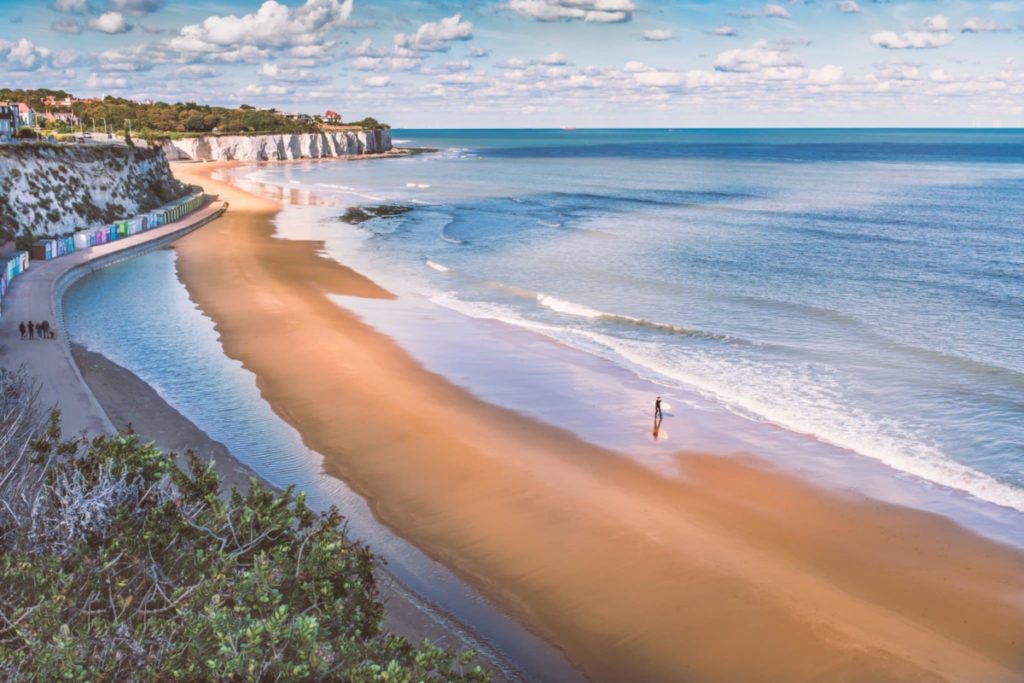 Stone Bay, Kent bei Ebbe