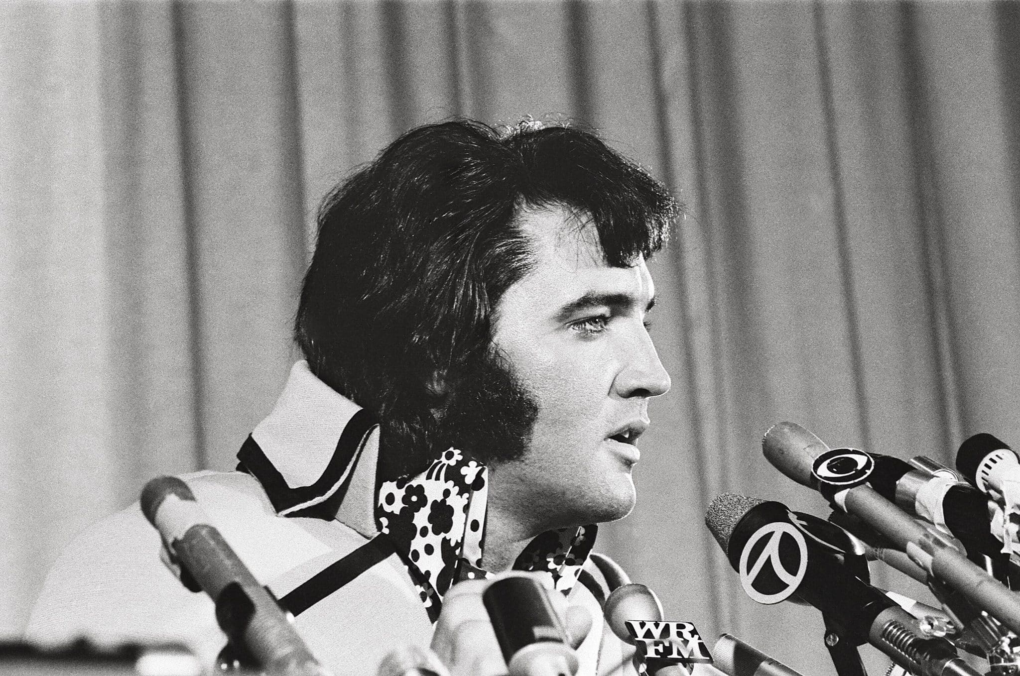 A photo of Elvis that will be on show at Legendary Moments
