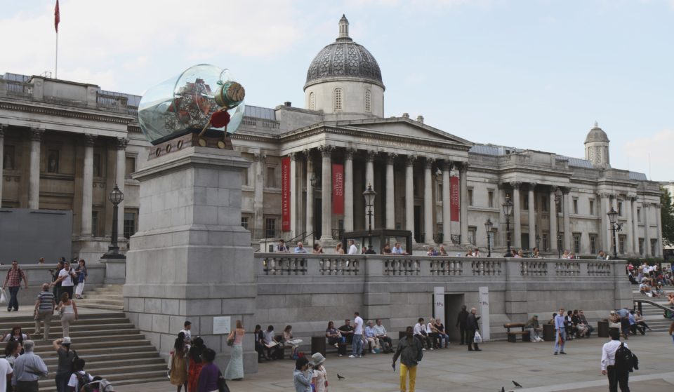 A Permanent Statue Of The Queen Could Be Put Up On The Fourth Plinth At Trafalgar Square