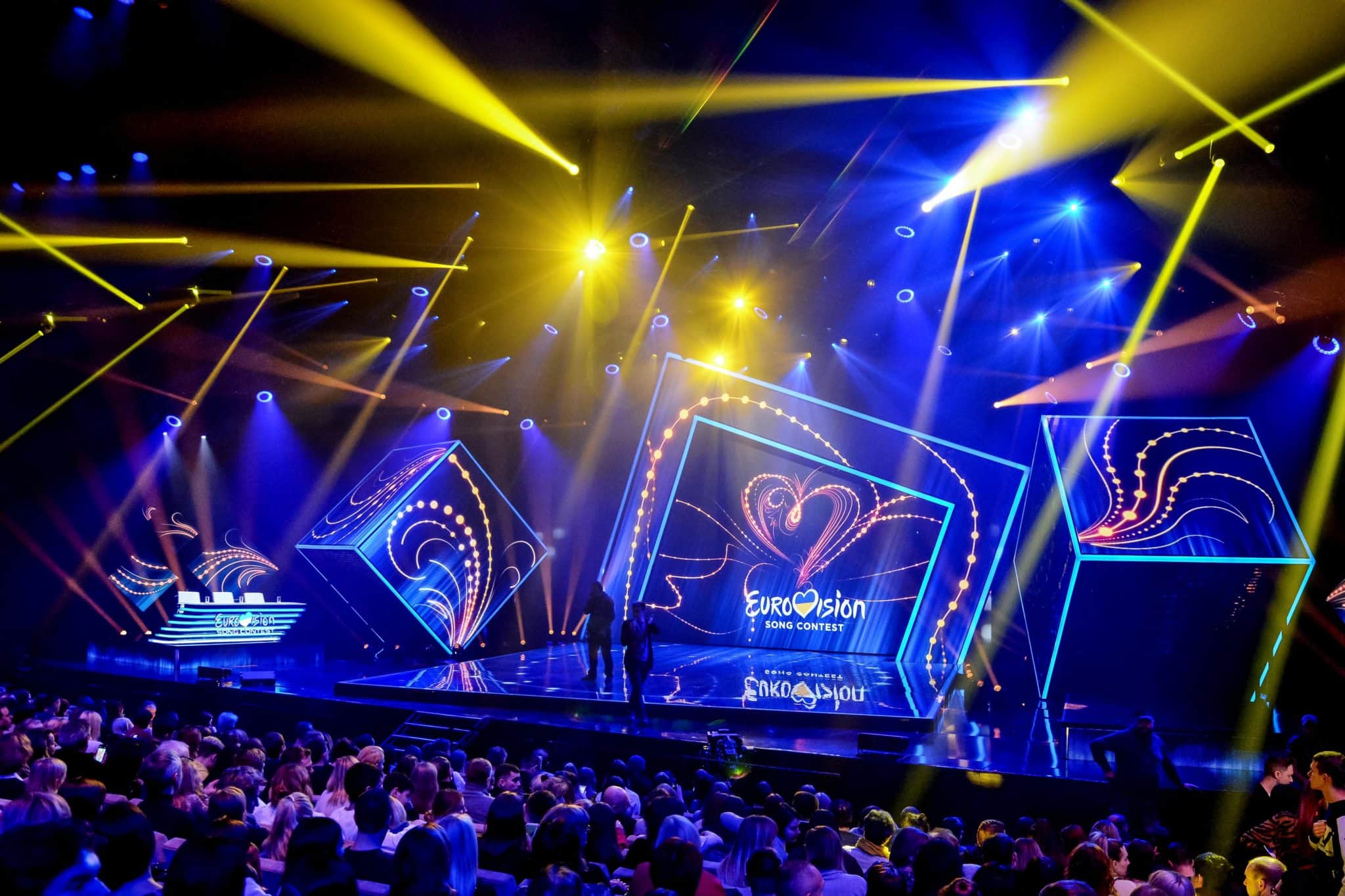 The eurovision stage