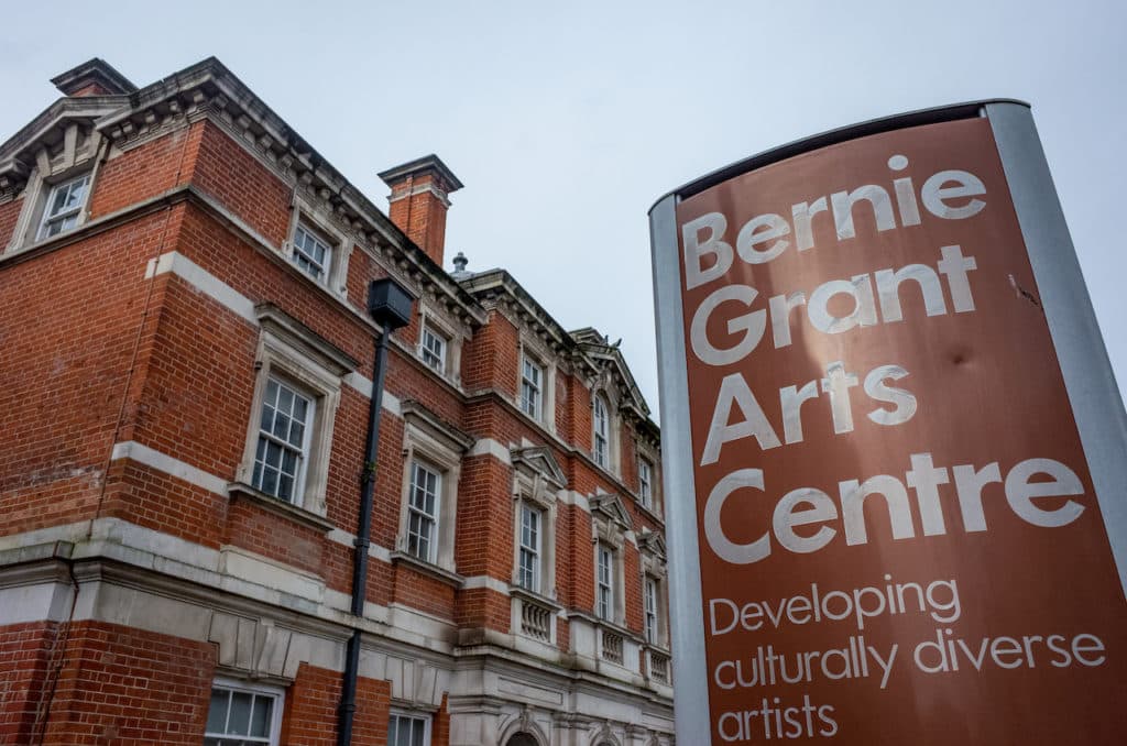 the exterior of the Bernie Grant arts centre