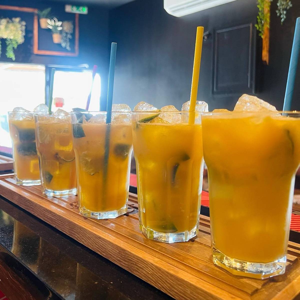 Fruity Caipirinha from Galpão in London.