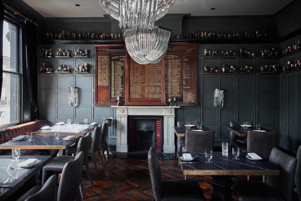 The Trophy Room at The Chelsea Pig